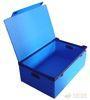 Recyclable Reusable Moving Storage Corrugated Plastic Boxes correx box White / blue