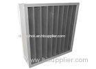 Aluminum Frame Odour V Bank Filters Activated Carbon Filters 8 Packs