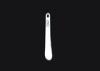 Customized Plastic White Hotel Long Handle Shoe Horn with Virgin Polystyrene