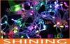 4.5 Volt 10m Battery Operated LED String Lights , 53W 20pcs Blue LED Fairy Light