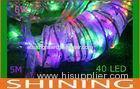 Energy Saving Purple Starry 18W Dimmable Festival LED String Light 50000h Long Life