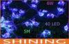 Blue Waterproof 5m Decoration LED Fairy Light Brightness Adjustable