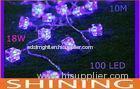 Low Power Dimmable Purple Commercial LED Light , Starry String Lights