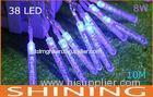 10m 100pcs RGB String Light PVC Wire , 18W Energy Saving LED Fairy Light
