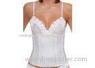 Fashion Seductive Silky body Push up Corset Style Bra Lace on upper Cup