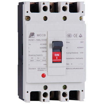MCCB molded case circuit breaker 3 4 poles