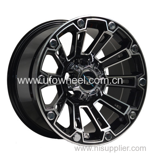 Alloy wheels for SUV car with big center cap
