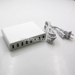 Smart 8-port USB desktop charger