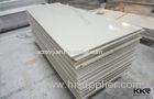 White Modified Acrylic Solid Surface Stone Slabs / acrylic panel for bathroom