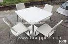 4 People Solid Surface Table Restaurant Dining Table Cafeteria Table