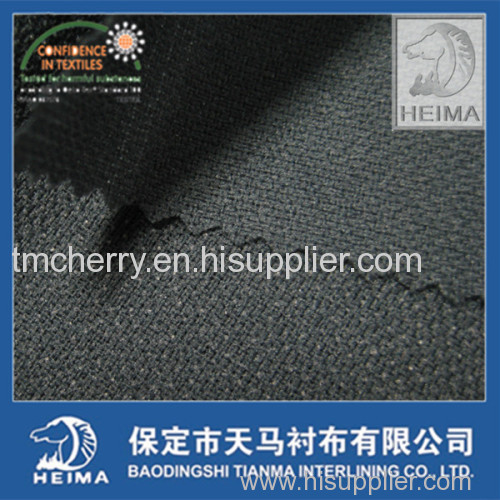TWILL WOVEN INTERLINING FABRIC SUITABLE FOR SUITS