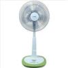 Electric fan table and standing