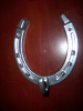 horseshoe with hook for hanging