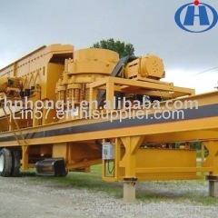 Pebble Mobile Cone Crusher Plant