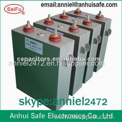 power capacitor 500uf 1000uf 2000uf 1000VDC 1100VDC 1200VDC 1500VDC 2000VDC 3000VDC manufacturer