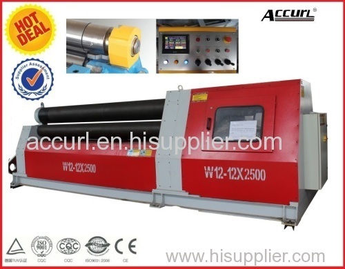 W12 25x3200 Simens Pump Hydraulic CNC Bender Machine