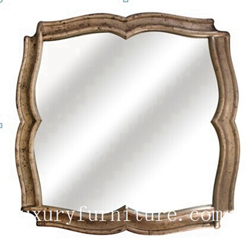 Bath room mirror wooden frame mirror antique mirror dressing mirror decorate mirror