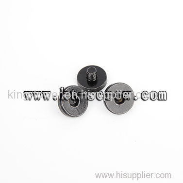 Special custom screw of black big head screw guide rail screw