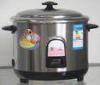 Multi Function Stright Steamer Rice Cooker , Stainless Steel Rice Cooker And Steamer