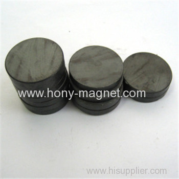 Bonded disc ferrite rotor magnets