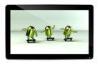 HD 22 Inch Wall Mount LCD Display For Bank / shop / supermarket HDMI