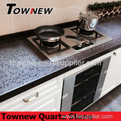 Starlight gray color chinese manufacturer high quality quartz kitchen top