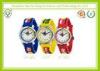 Multi - color Silicone Band 3D Cartoon Kids Watches For Boys / Children Wrist Watch