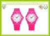 Fashionable Pink Quartz Kids Watches For Girls With Precise PC21S Movement