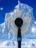 16 inch stand fan pedestal fan exported to Brazil for home and offfice optional cross or roung base