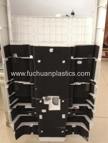 Air conditioner plastic front panel