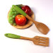 Promotional bamboo spoon with forks