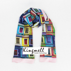 Digital Printed Silk Scarf