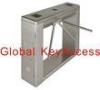 Customized Stainless Steel Vertical Tripod Turnstile Gate For Station , Office , Factory Entry Syste