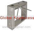 Customized Stainless Steel Vertical Tripod Turnstile Gate For Station , Office , Factory Entry Syste