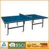 Official standard training Indoor Table Tennis Table blue moving unable