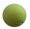 Competition bladder yellow tennis ball / polyester Training Tennis Ball 40% wool