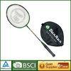 Alloy Steel Professional lightweight badminton rackets , Full cover PVC grip