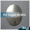 Unbalanced magnetron sputtering Pd target99.99%-Palladium target-sputtering target