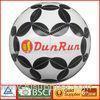 PVC multi colour black and white soccer ball for children play games , size 4 soccer balls