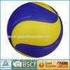 Size 5 outdoor Laminated PU leather Volleyball / 12 Panels 0.4 - 0.5 Bar Moisten needle