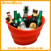 New product ideas silicone collapsible ice bucket