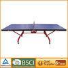 Indoor double folding Table Tennis Table Office size , 4&quot; wheels with brake