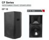 2 vias 12'' Speaker de madera ,600W 98dB 55HZ - 18KHZ