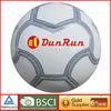 Durable 5# Boy Leather training Soccer Ball / Hand stitched youth football