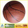Dark brown Soft PU synthetic leather Basketball / High Grip composite Leather Basketballs