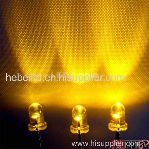 5mm Superbright Yellow Amber Round LED Diode