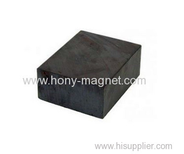 Hot Selling Super Strong Y35 bonded Ferrite Block Magnets