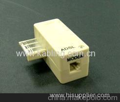 RJ11 french ADSL filter