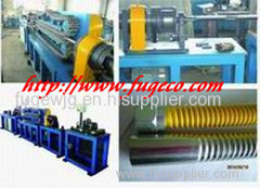 Segment helix hose(sprinkler hose) forming machine