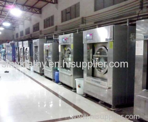 10-100kg automatic hotel commercial laundry equipment industrial washing machine